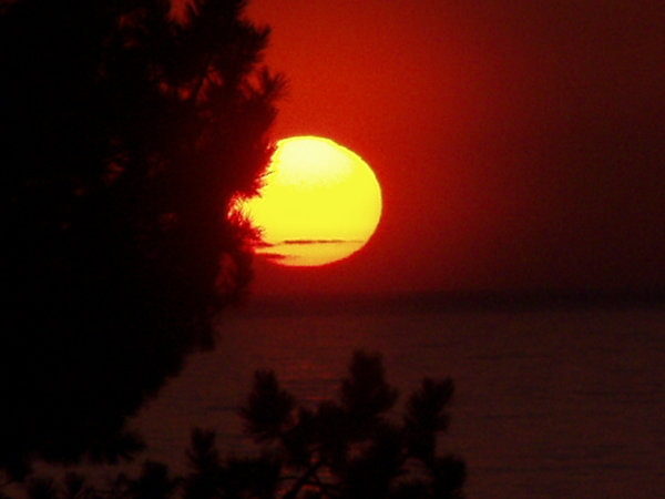 Sonnenuntergang Pobierowo